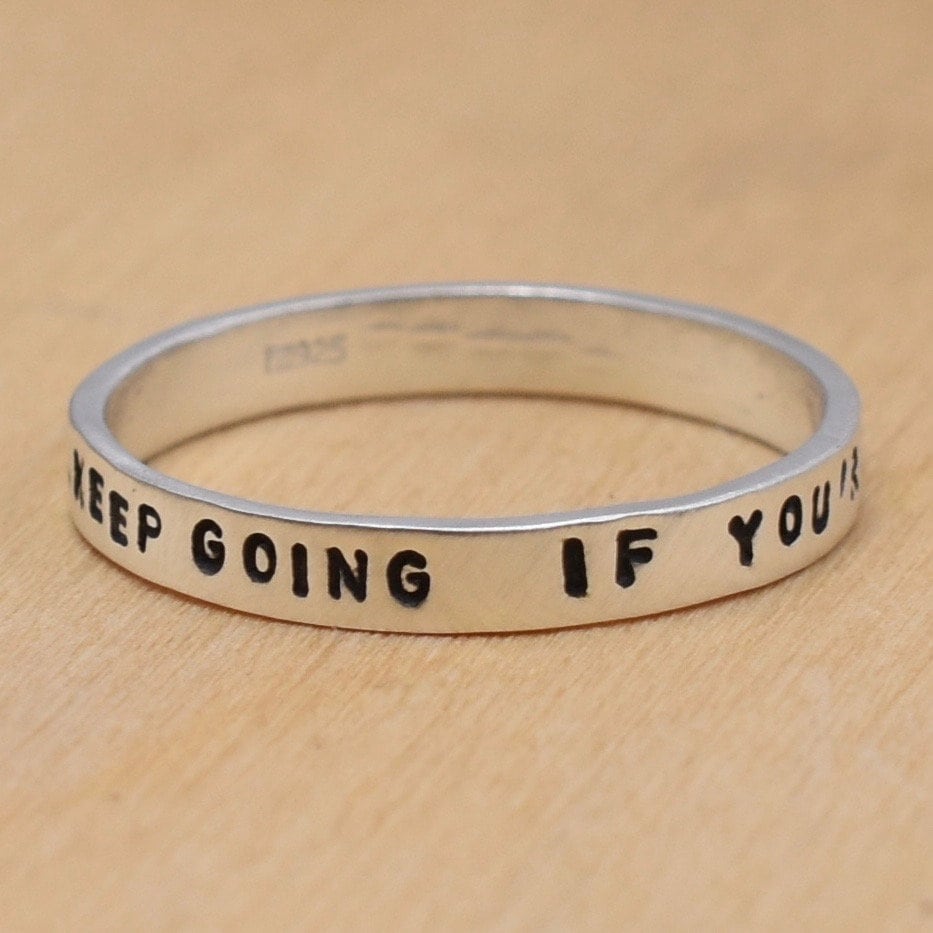 If You're Going Through Hell...Keep Going Ring
