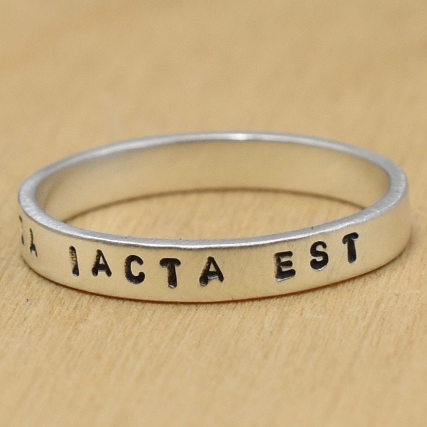 Alea Iacta Est (The Die Is Cast) Ring