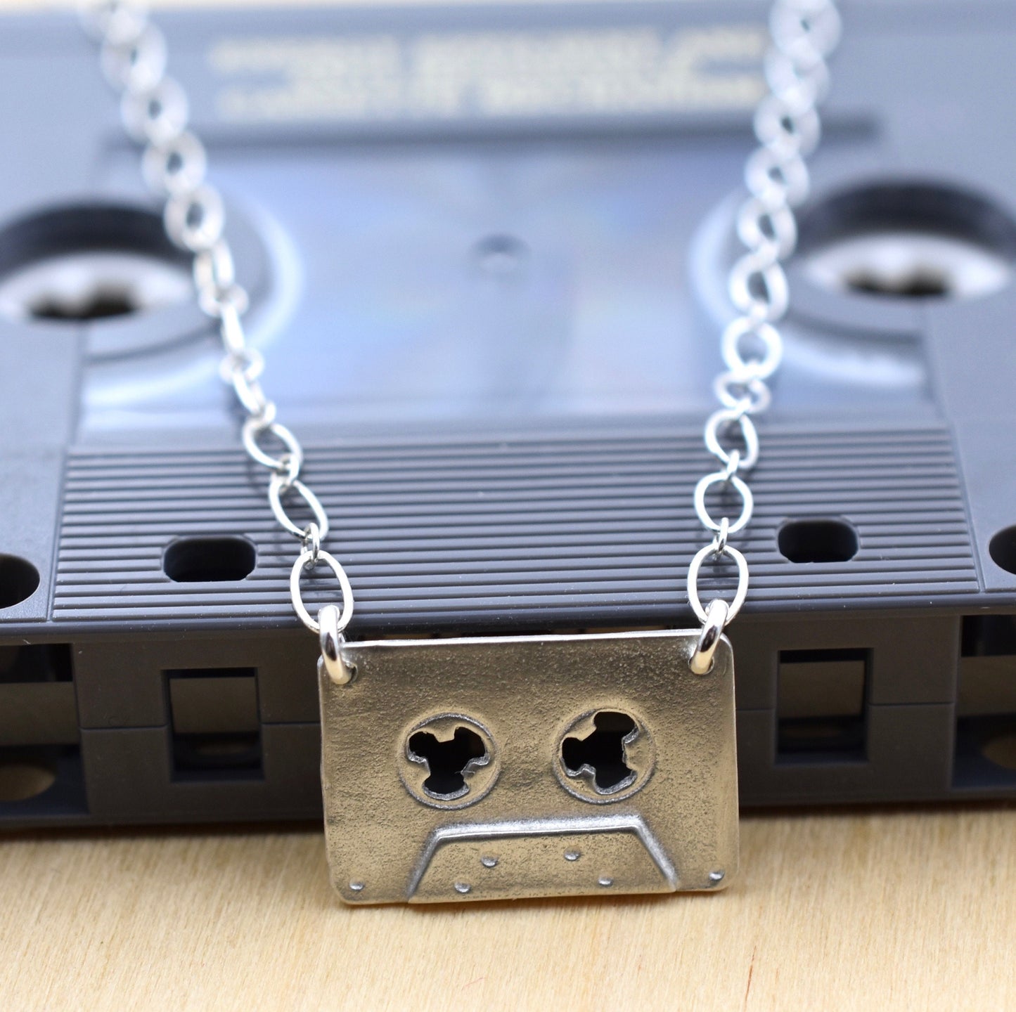 Cassette Tape Necklace