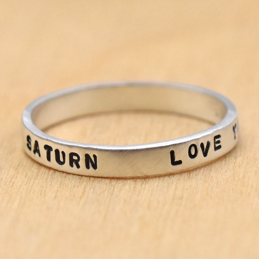 Love You To The Moon And To Saturn Ring