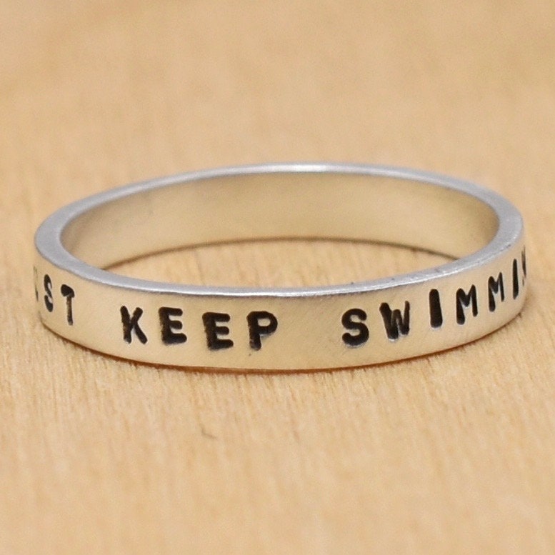 Just Keep Swimming Ring