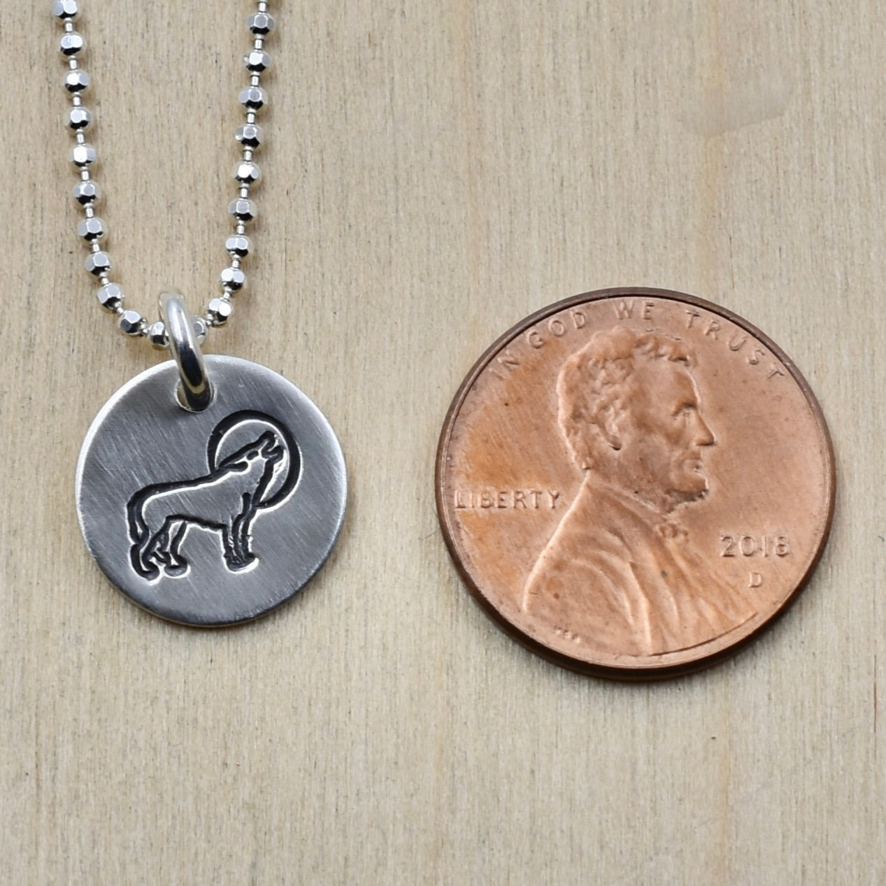 Howling Wolf Necklace