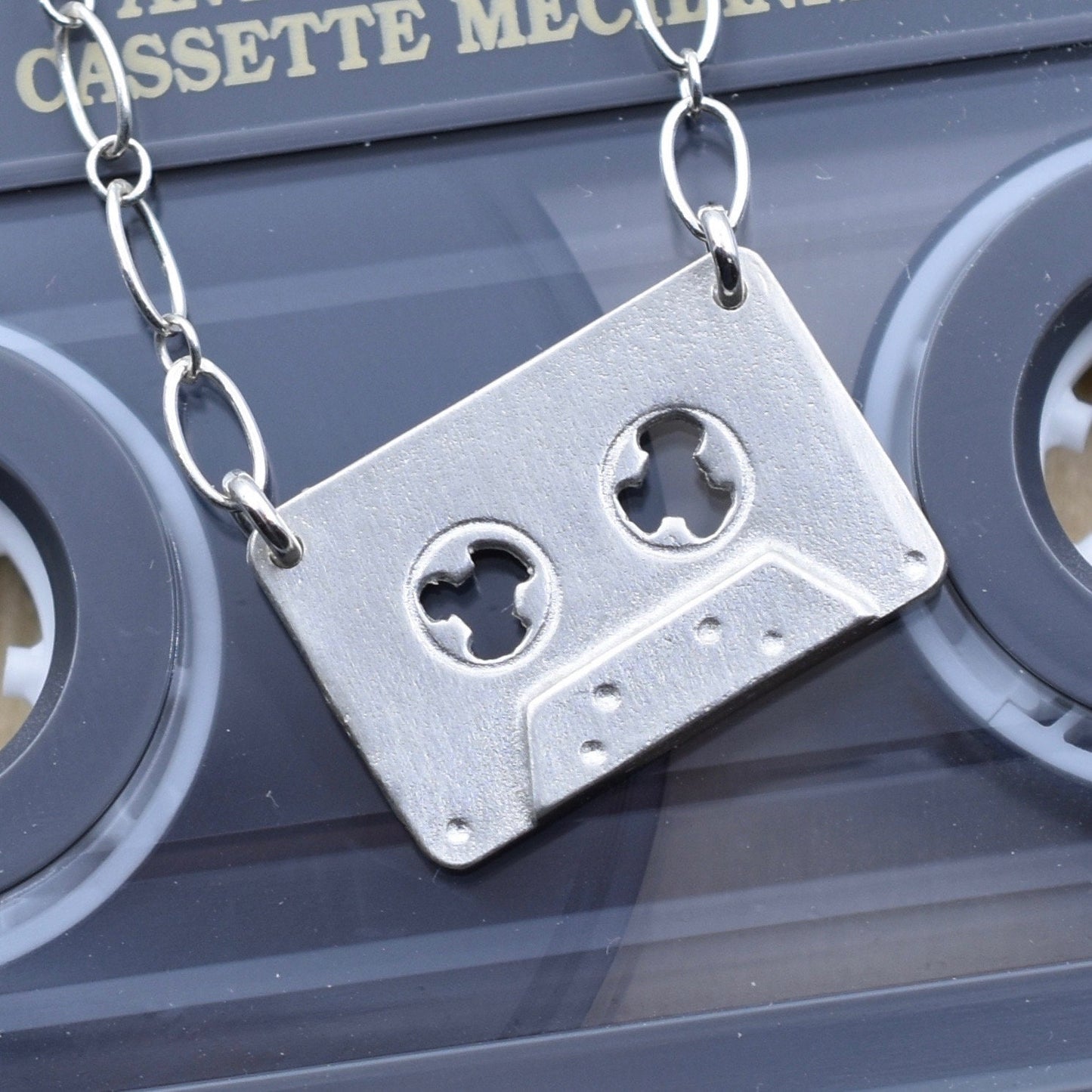 Cassette Tape Necklace