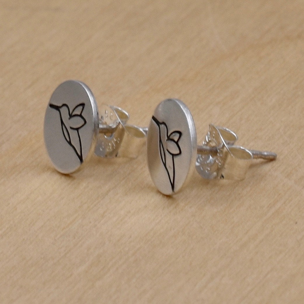Hummingbird Stud Earrings