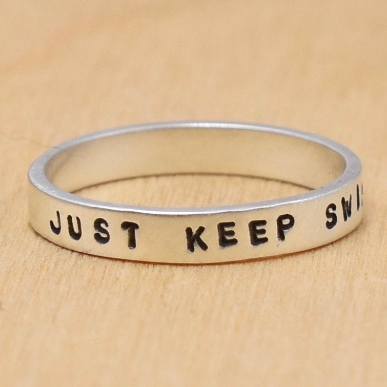 Just Keep Swimming Ring