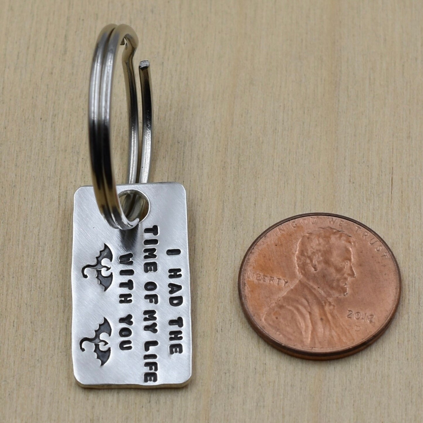 I Had The Time Of My Life With You Keychain