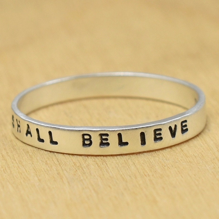 I Shall Believe Ring