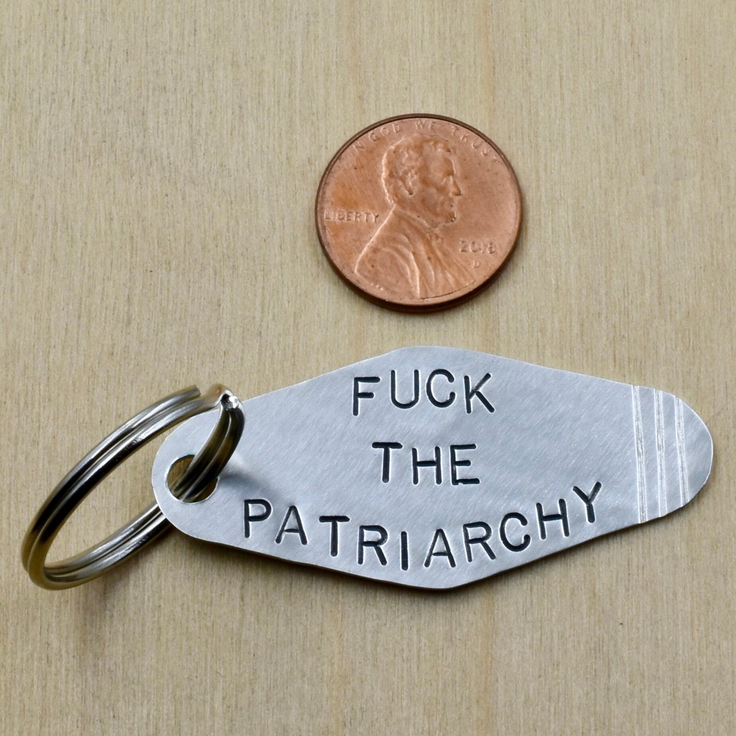 Fuck The Patriarchy Keychain