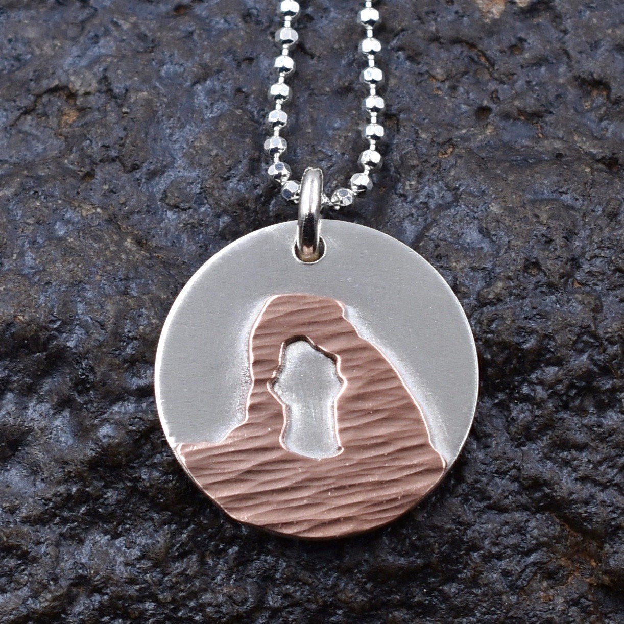 Handmade Delicate Arch Necklace