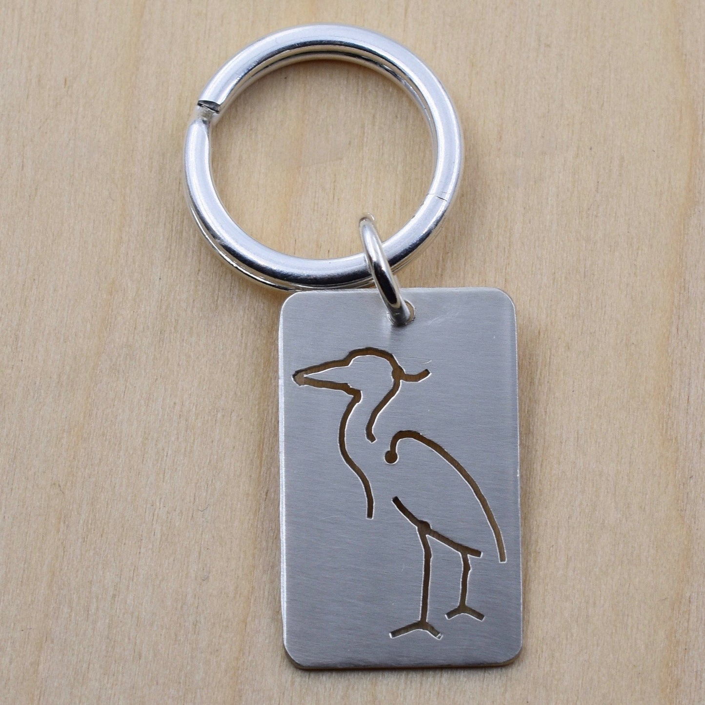 Heron Keychain