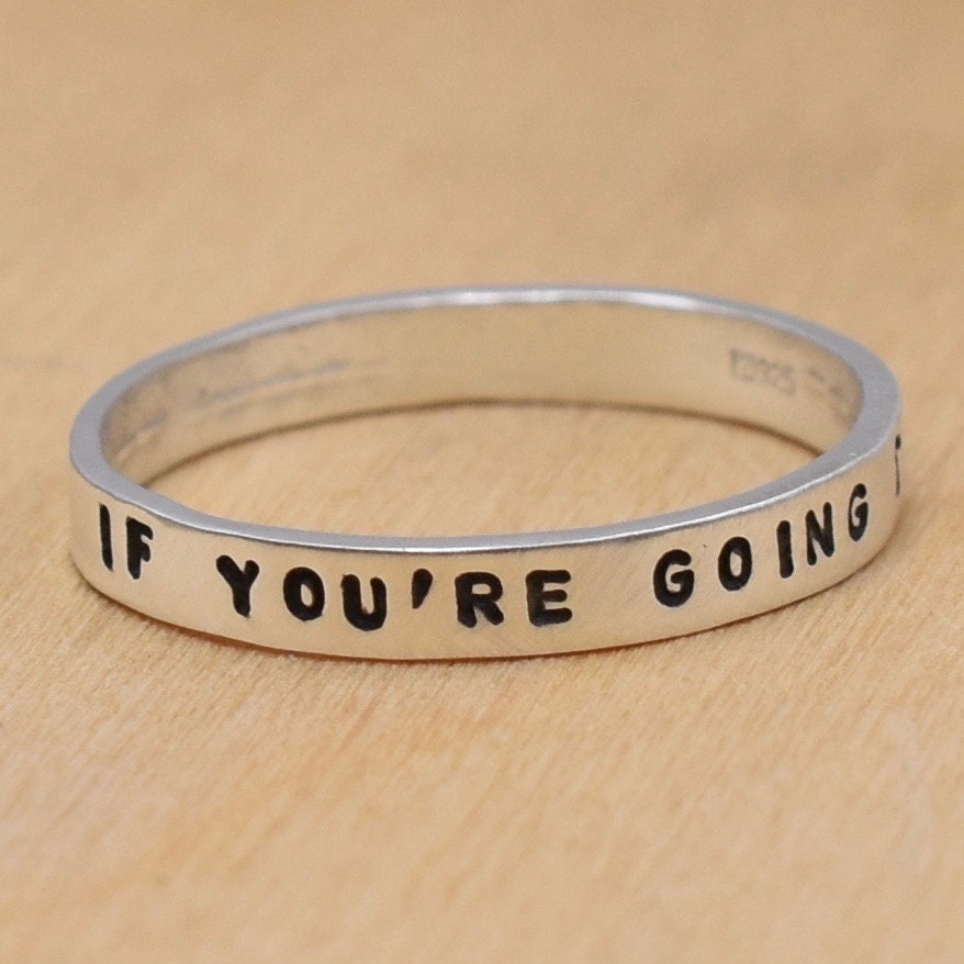 If You're Going Through Hell...Keep Going Ring