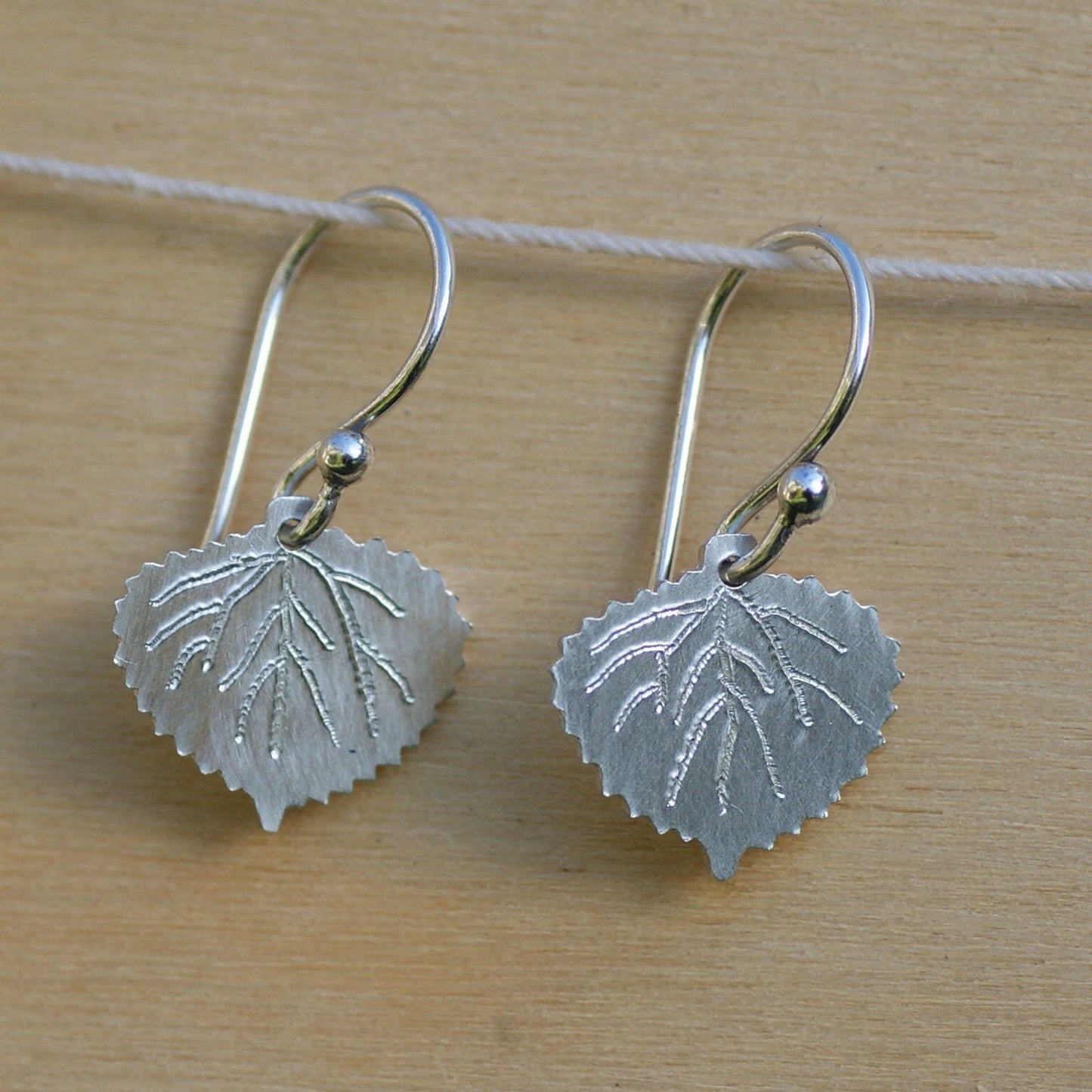 Aspen Leaf Earrings