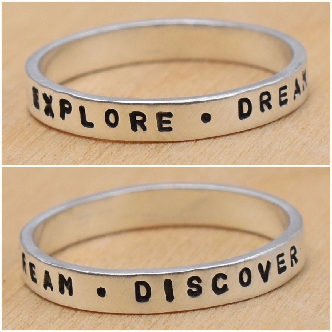 Explore Dream Discover Ring