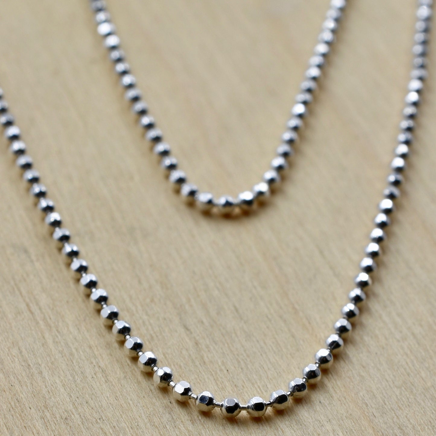 Faceted Bead Chain
