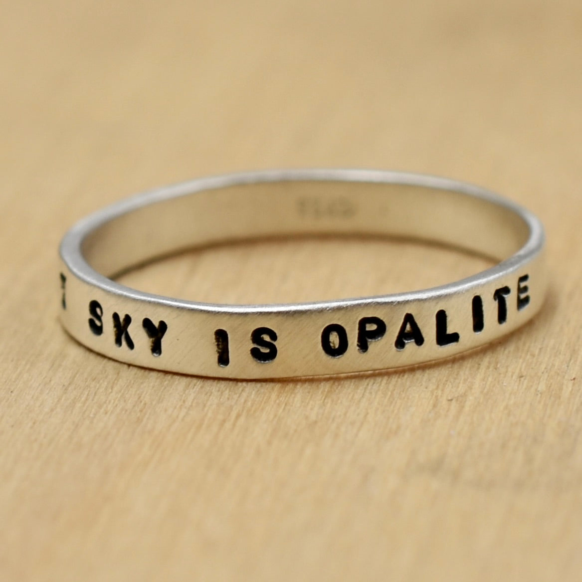 But Now The Sky Is Opalite Ring