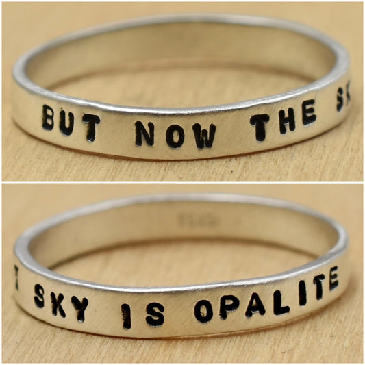 But Now The Sky Is Opalite Ring