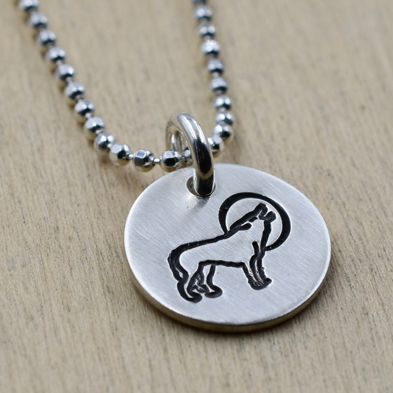 Howling Wolf Necklace