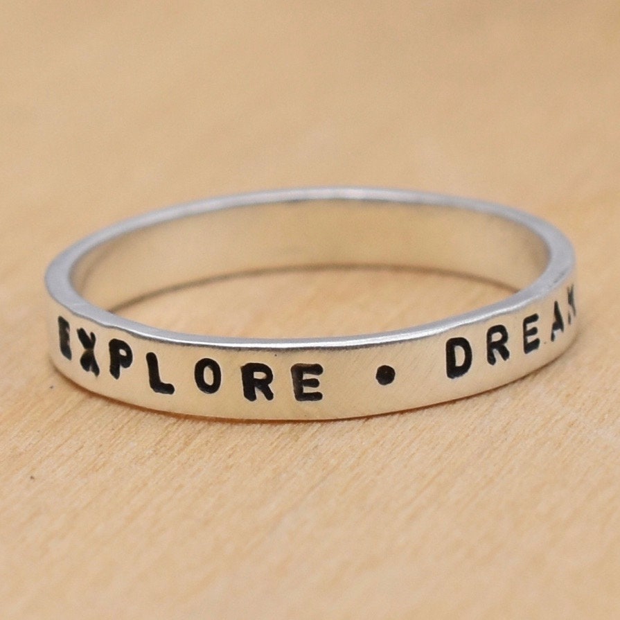 Explore Dream Discover Ring