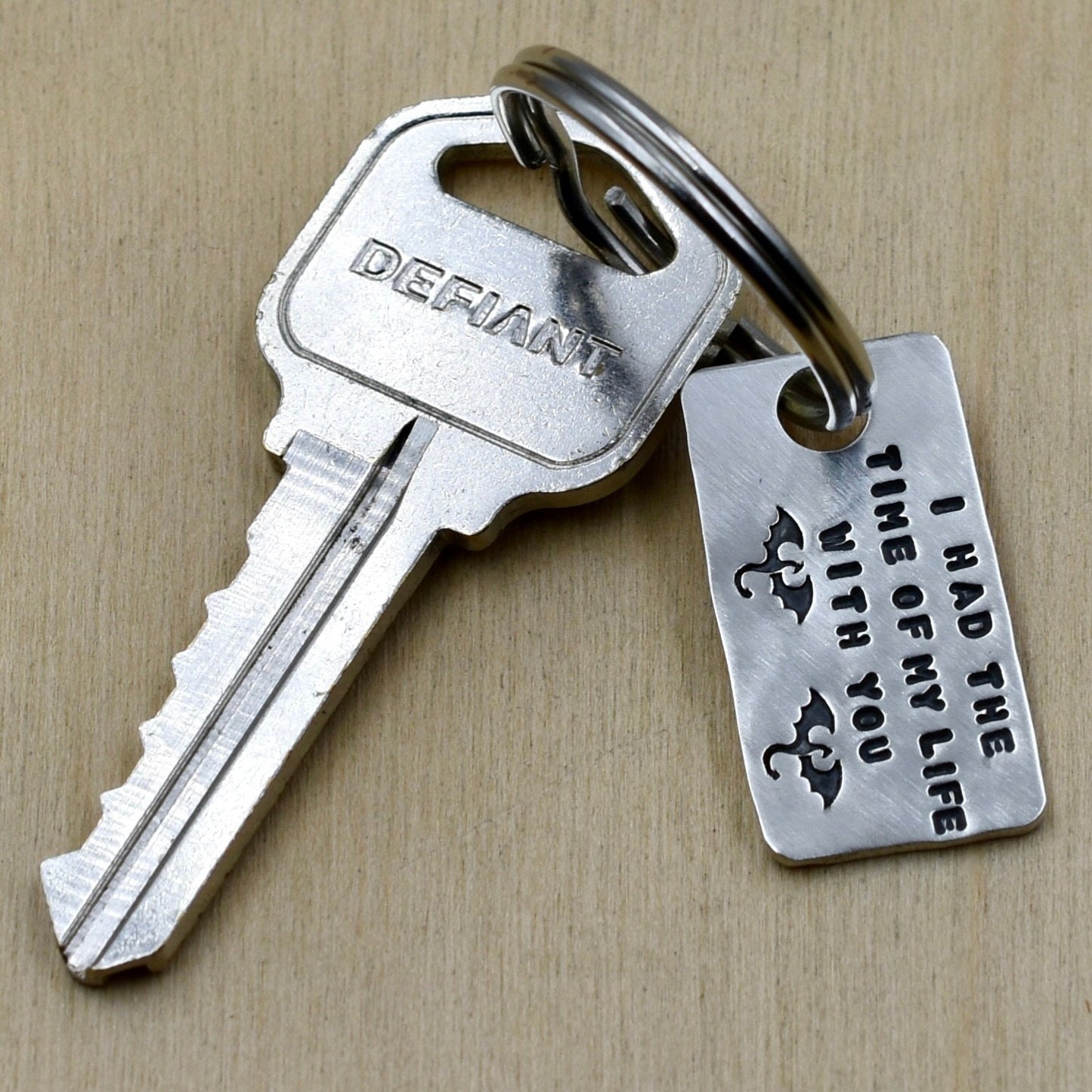 I Had The Time Of My Life With You Keychain