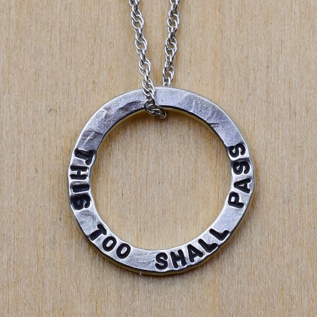 This Too Shall Pass Necklace