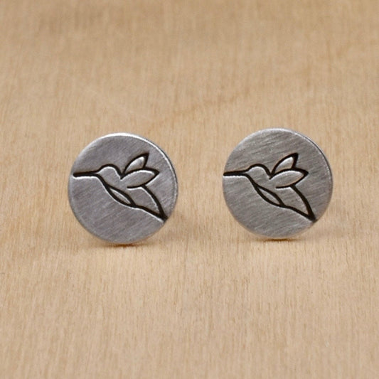 Hummingbird Stud Earrings