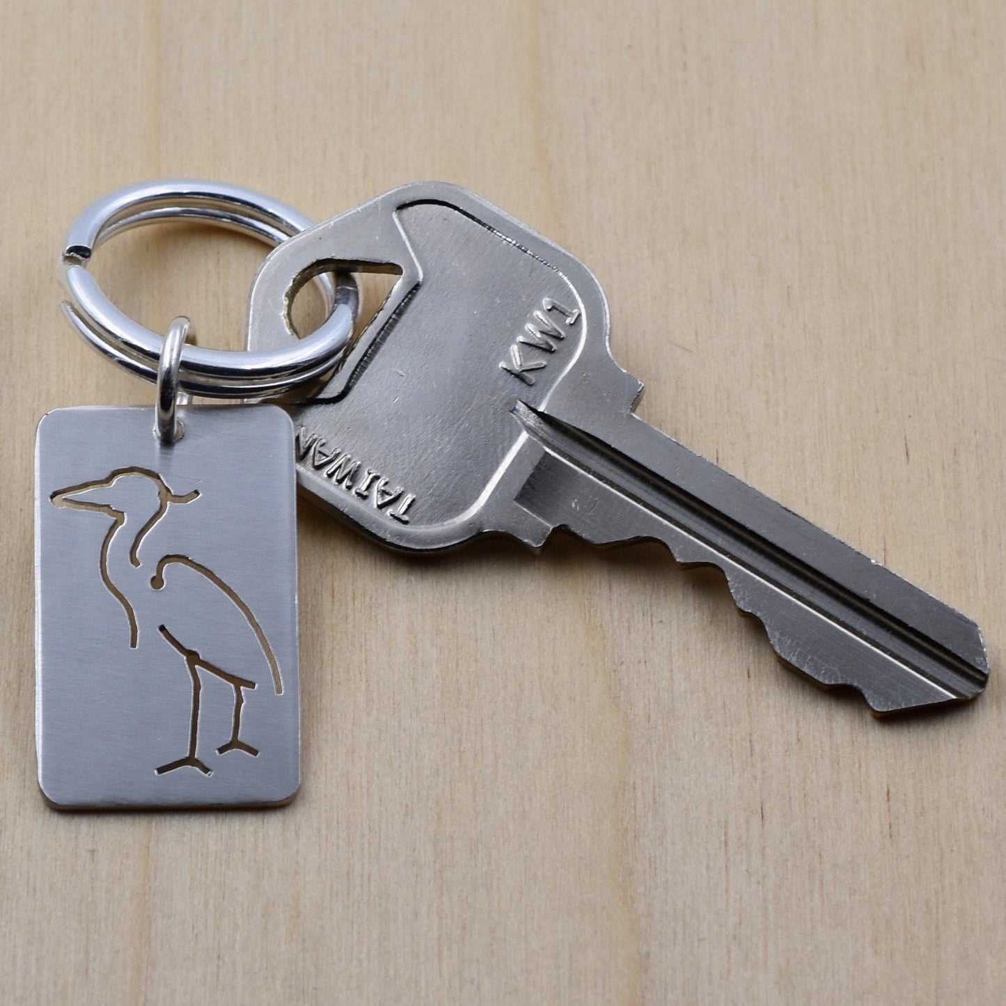 Heron Keychain