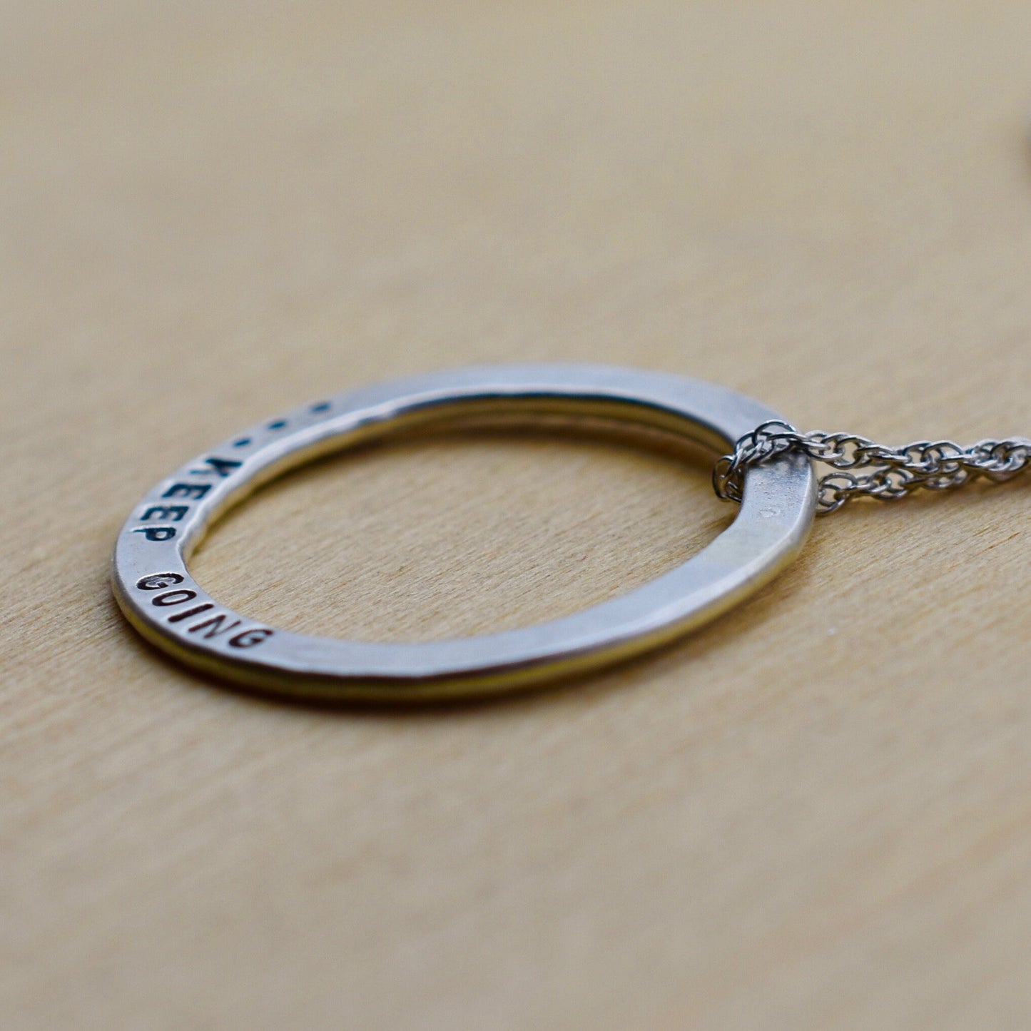 If You're Going Through Hell...Keep Going Necklace