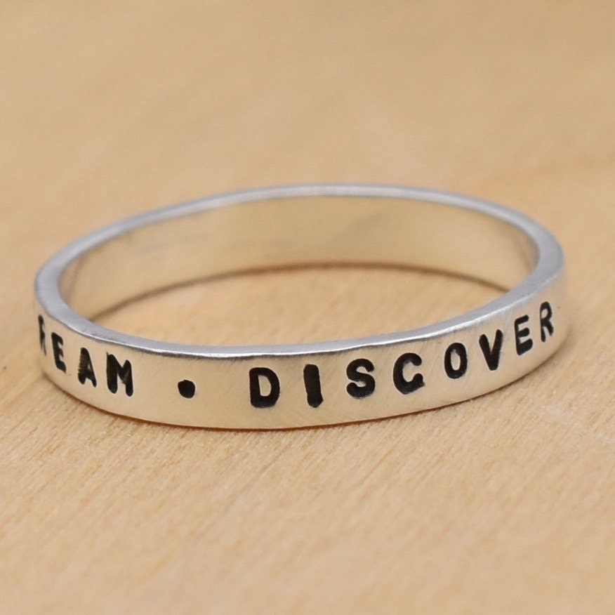 Explore Dream Discover Ring