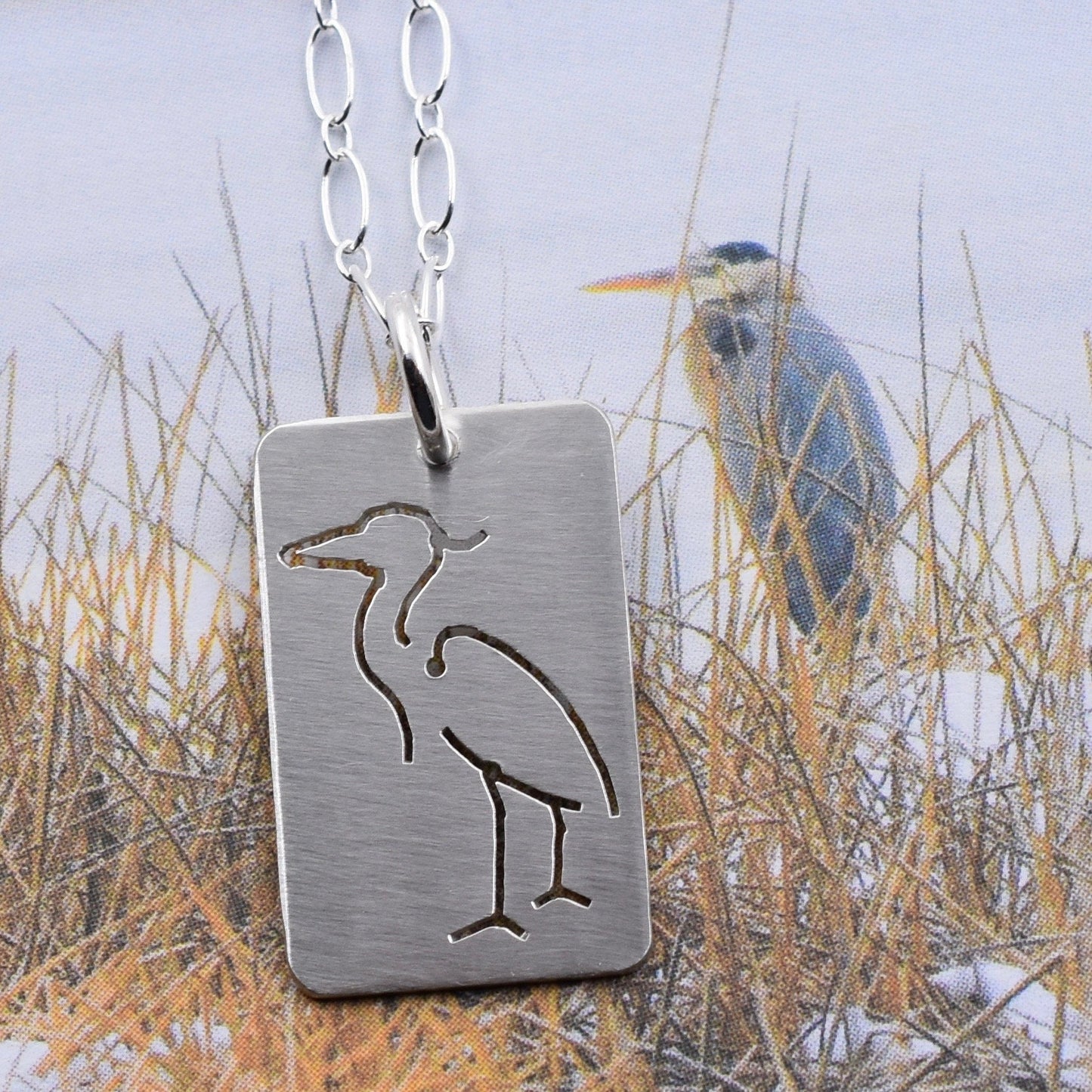 Heron Necklace