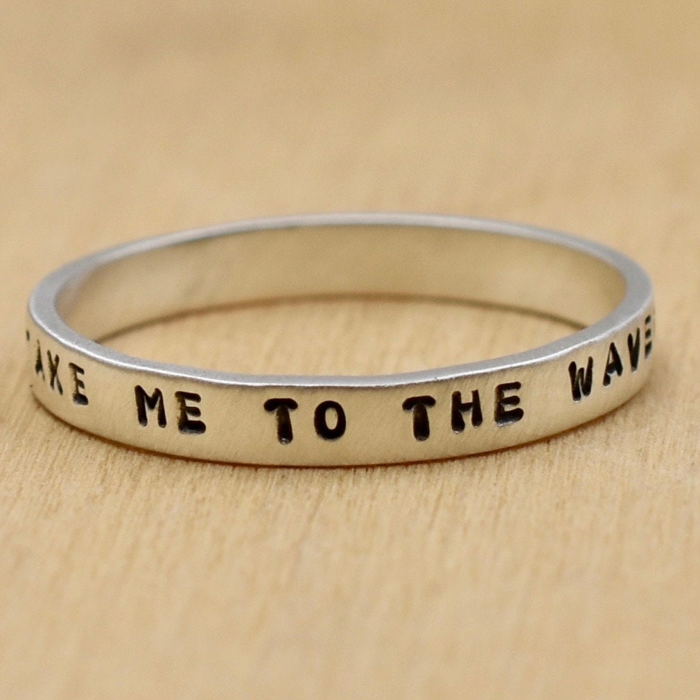 Take Me To The Waves Ring