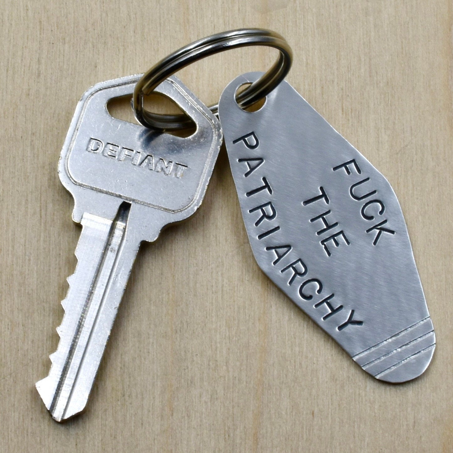 Fuck The Patriarchy Keychain