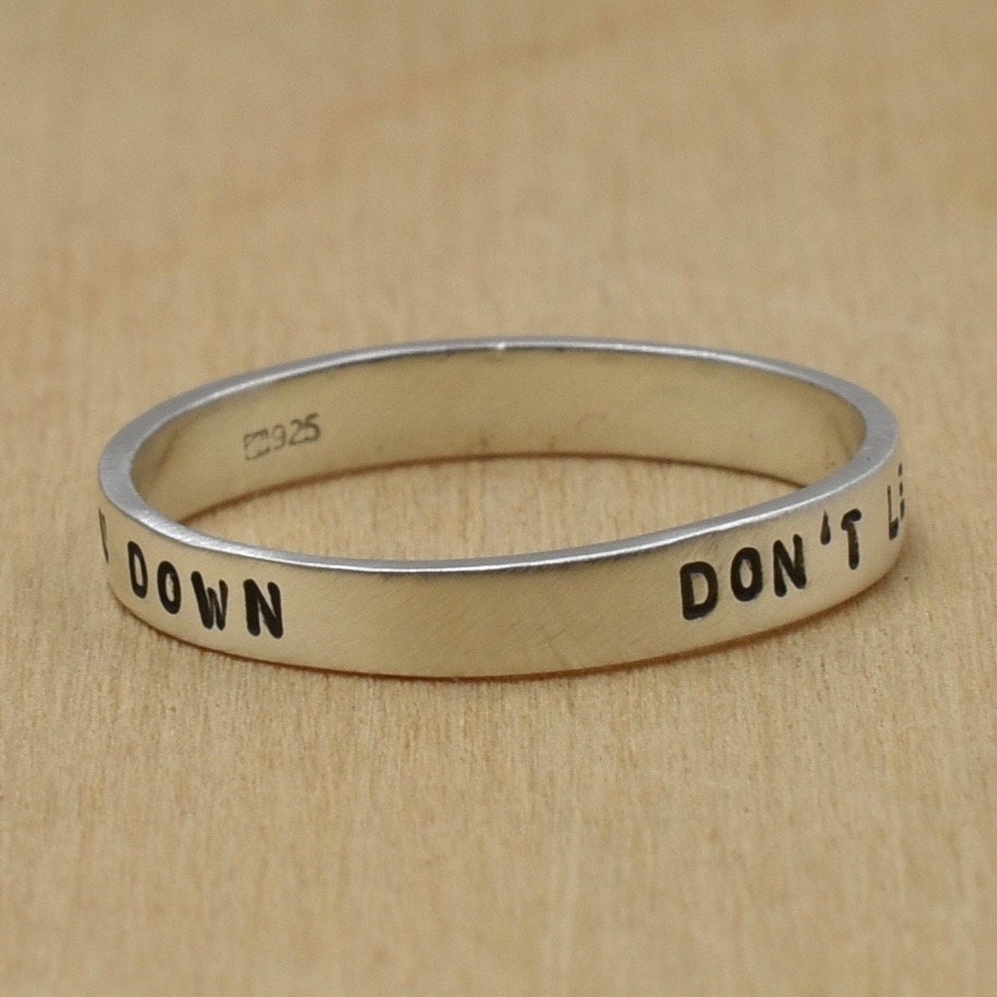 Don't Let The Bastards Get You Down Ring